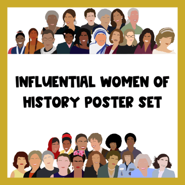 Influential Women of History Poster Set