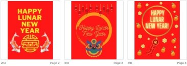 Lunar New Year Posters - A set of 3