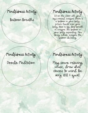 Mindfulness Activities1
