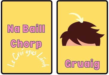 Na Baill Chorp - Flashcards