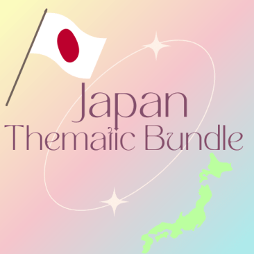 *Thematic Bundle* Japan History, Geography, Music and Art Lesson Plans