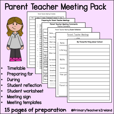 Parent Teacher Meeting Pack