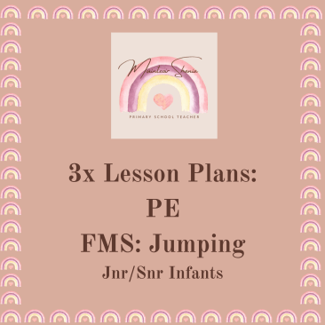 3 PE lessons for FMS- Jumping.
