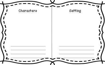 Story Elements Writing Frames