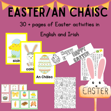 Easter An Cháisc Worksheets and Activtities