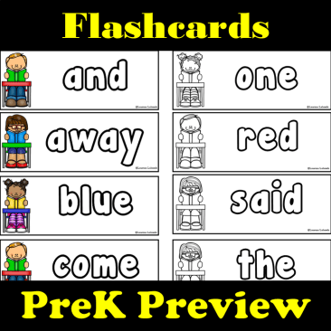 PreK Flashcards preview