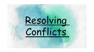 Resolving Conflict Display: A Discussion Framework