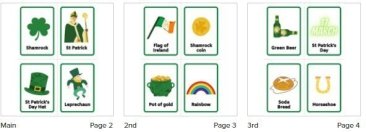 St Patrick's Day Picture Cards