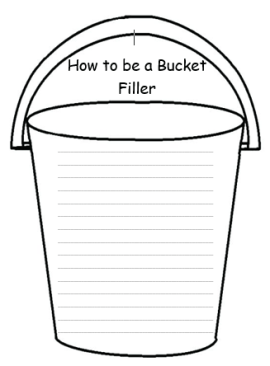 Bucket Filler FREE worksheet