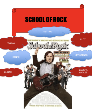 School of Rock worksheet and activity book