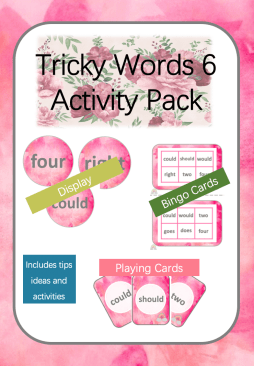 Tricky Words Activity Pack 6