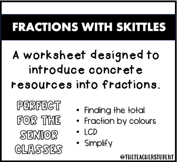 Fractions with Skittles