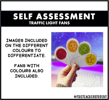Self Assessment Traffic Light Fans