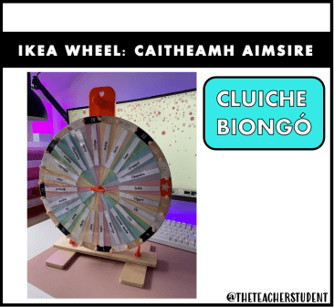 IKEA wheel - Caitheamh Aimsire Biongó
