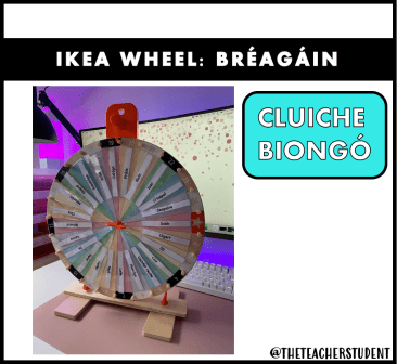 IKEA wheel - Bréagáin Biongó