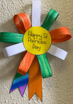St Patricks Day Rosette Activity