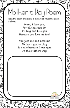 Mother's Day Booklet