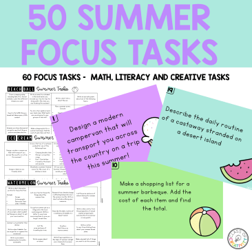50 Summer Focus Tasks