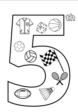 5th class colouring sheets