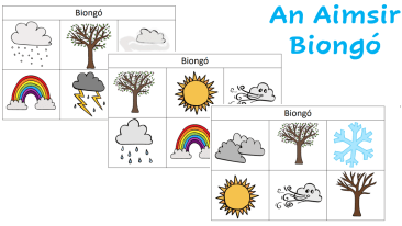 An Aimsir (Weather) - Biongó - Bingo Game