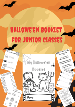 Hallowe'en Booklet for Junior Classes (15 pages)