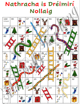 Nollaig (Christmas) - Snakes and Ladders