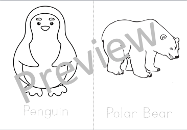 Polar Animals Booklet