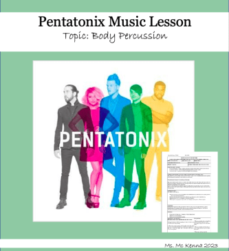 Pentatonix Music Lesson Plan
