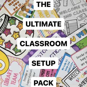 The Ultimate Classroom Setup Pack