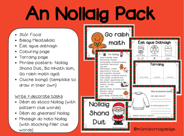 An Nollaig Activity Pack (Christmas)