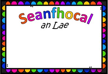 Seanfhocail posters