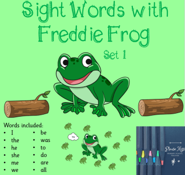Sight Words with Freddie Frog