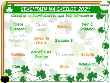 Seachtain na Gaeilge SnaG