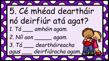 Gaeilge - Mé Féin Ceisteanna and PPT