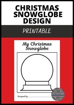 Christmas Snowglobe Design/Art and Craft