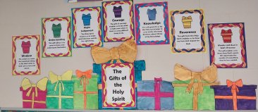 The Gifts of the Holy Spirit Display