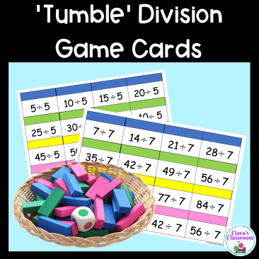 Tumble Division Game Cards