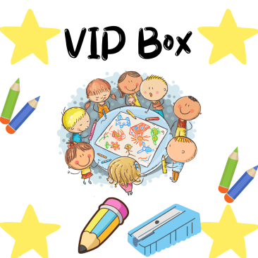 VIP Box label