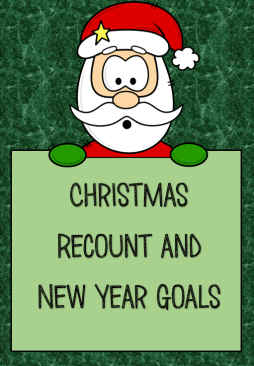 New Year Goals & Christmas Recount Writing/Drawing