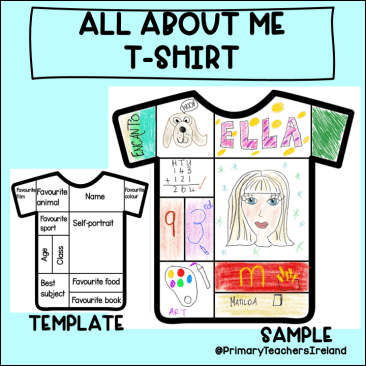 All About Me Tshirt