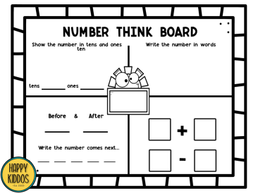 Number Think Boards