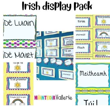 Gaeilge Display Pack