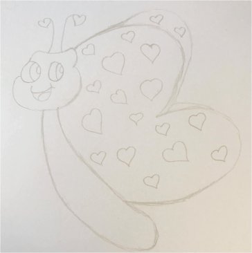 How to draw  Love Bug -pp