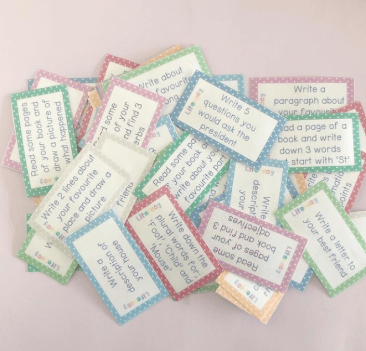 lower literacy cards