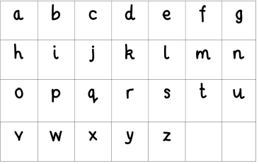 Alphabet Mats