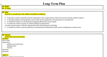 5th Class Long Term Plans Bundle: Core Subjects: English PLC/Gaeilge PLC/Maths