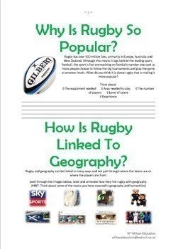 Rugby: Geography In Action
