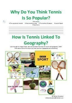 Tennis: Geography In Action