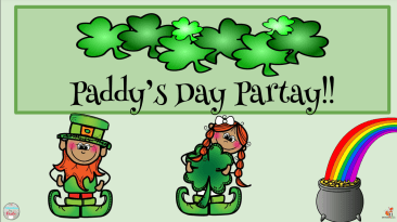 Paddy's Day Partay Reward Chart