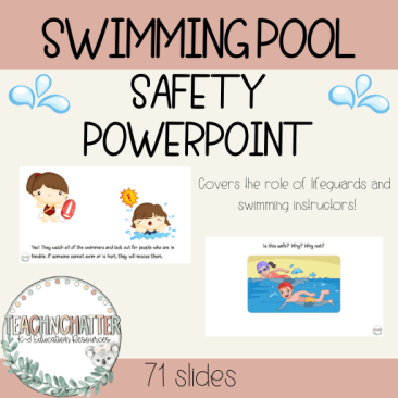 Pool Safety PowerPoint Lesson for early childhood